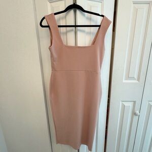 Nasty gal light pink pencil dress